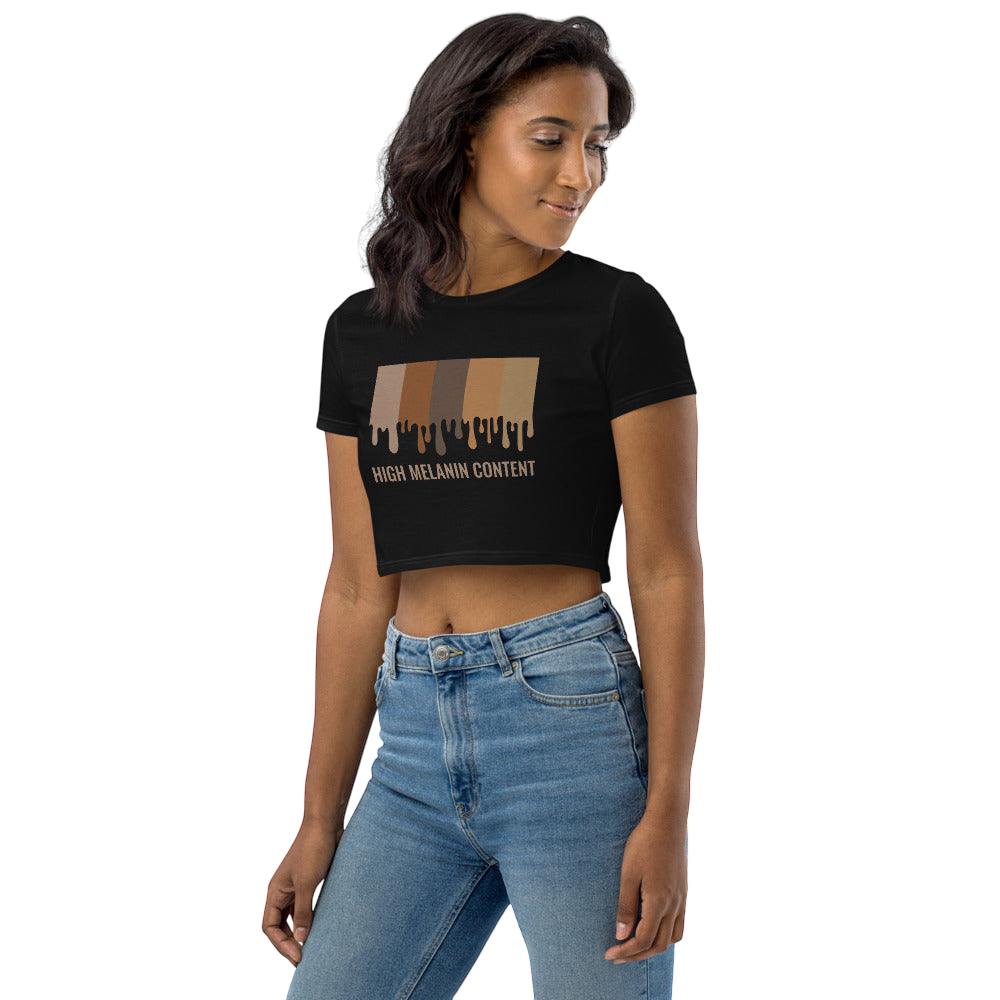 High Melanin Crop Top - BlvckLionExpress