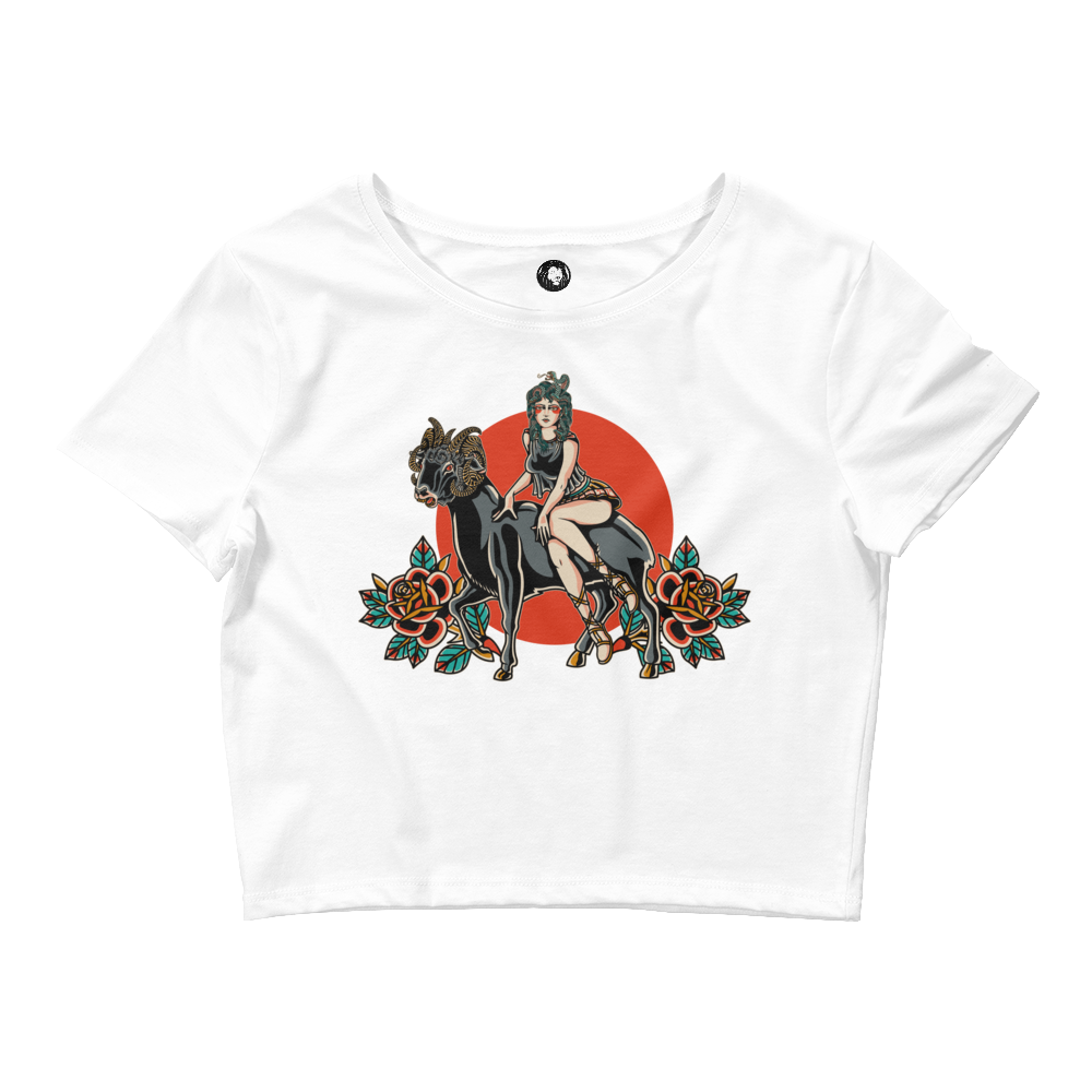 The Goat Crop Tee - BlvckLionExpress
