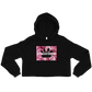 Roses & Paw Crop Hoodie - BlvckLionExpress