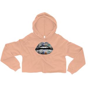 Money Talk's Crop Hoodie - BlvckLionExpress