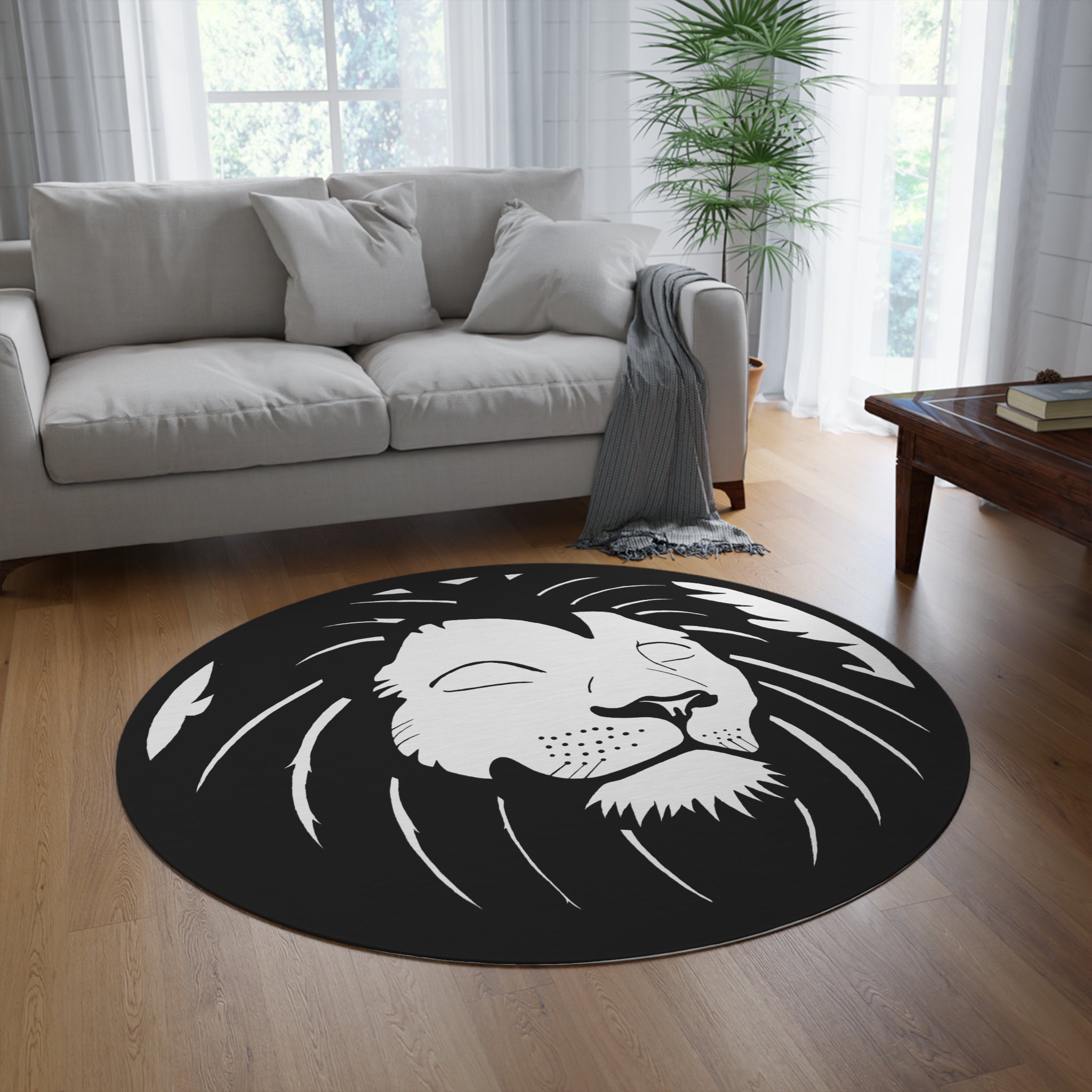 Classic Lion Rug