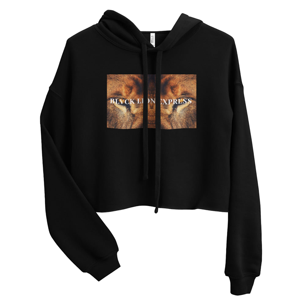 Lion Eye’s Crop Hoodie - BlvckLionExpress