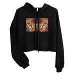 Load image into Gallery viewer, Lion Eye’s Crop Hoodie - BlvckLionExpress
