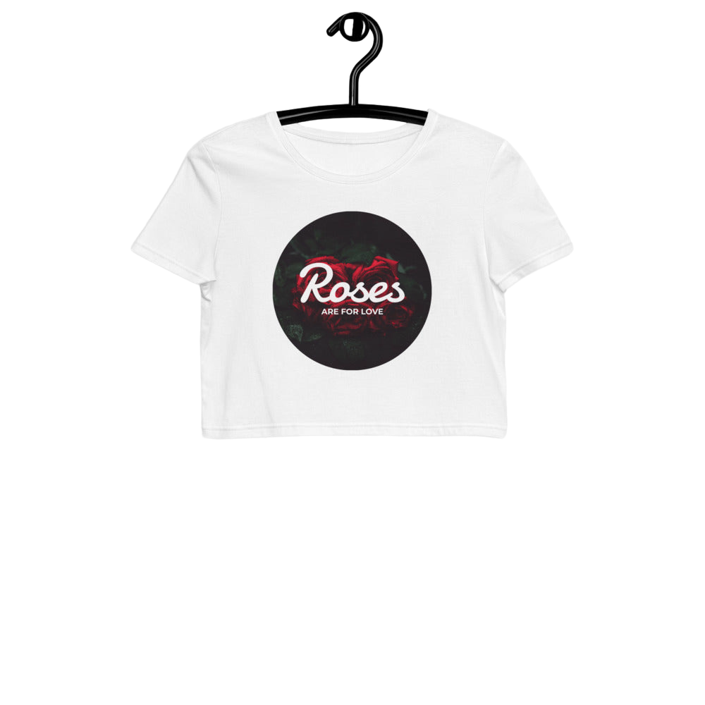 Rose’s Are For Love Crop Top - BlvckLionExpress