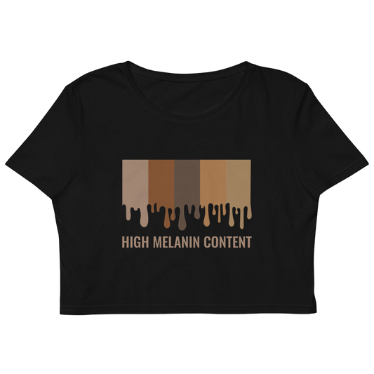 High Melanin Crop Top - BlvckLionExpress