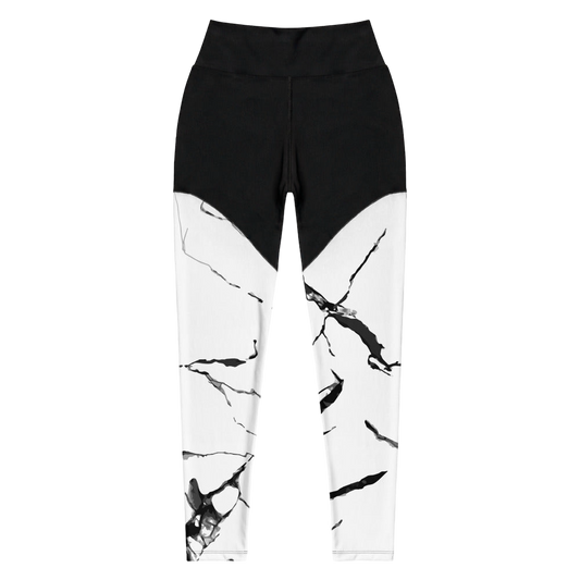 Marble Sports Leggings - BlvckLionExpress