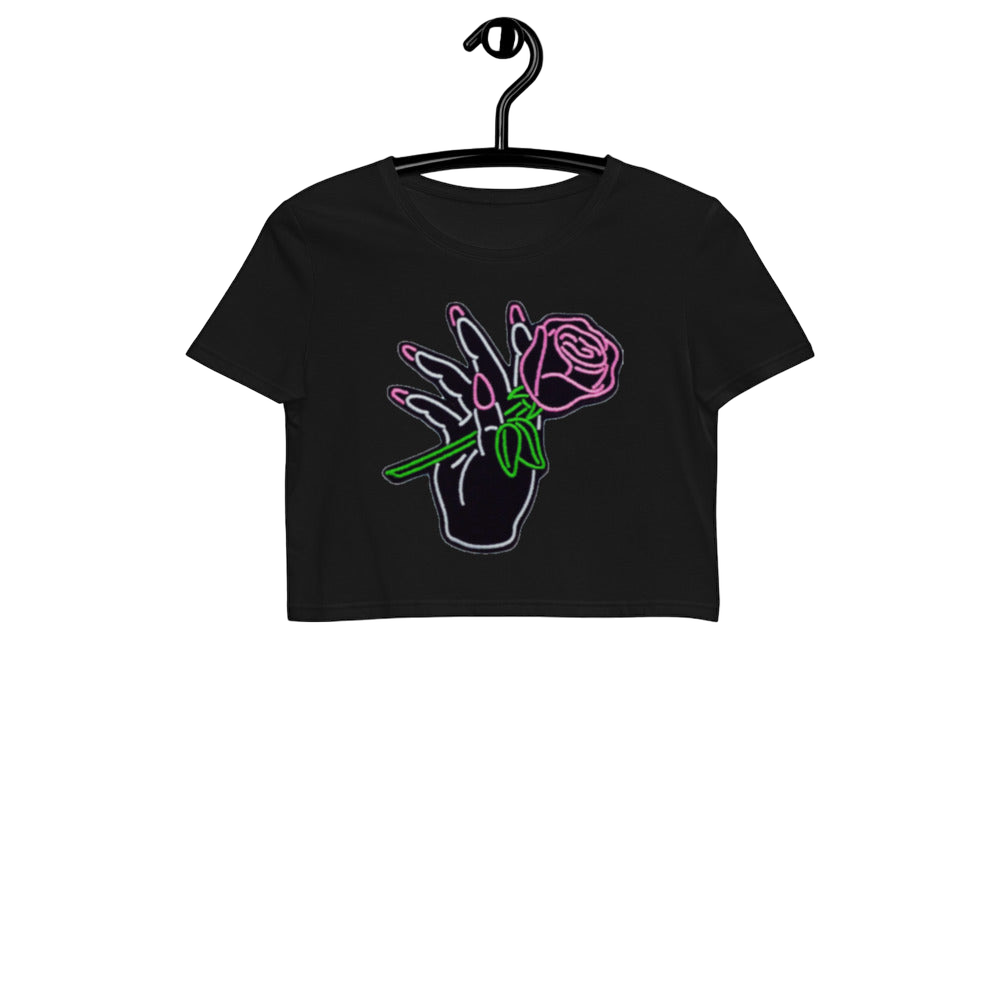 Flower Girl Crop Top - BlvckLionExpress