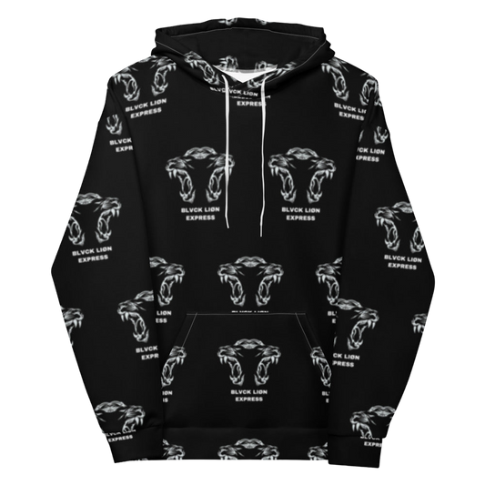 Black Tribal Hoodie - BlvckLionExpress