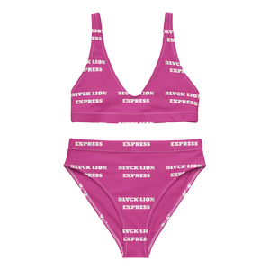 Pink Signature High-Waisted Bikini Set - BlvckLionExpress