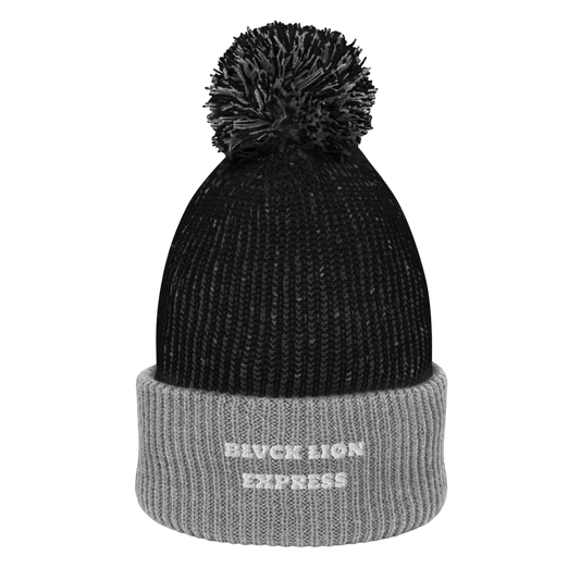 Speckled Pom-Pom Beanie - BlvckLionExpress