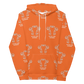 Orange Tribal Hoodie - BlvckLionExpress