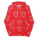 Load image into Gallery viewer, Red Tribal Hoodie - BlvckLionExpress
