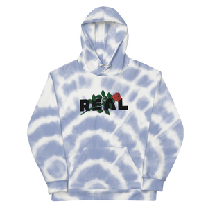 Blue Real Tie Die Hoodie - BlvckLionExpress