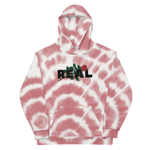 Red Real Tie Dye Hoodie - BlvckLionExpress