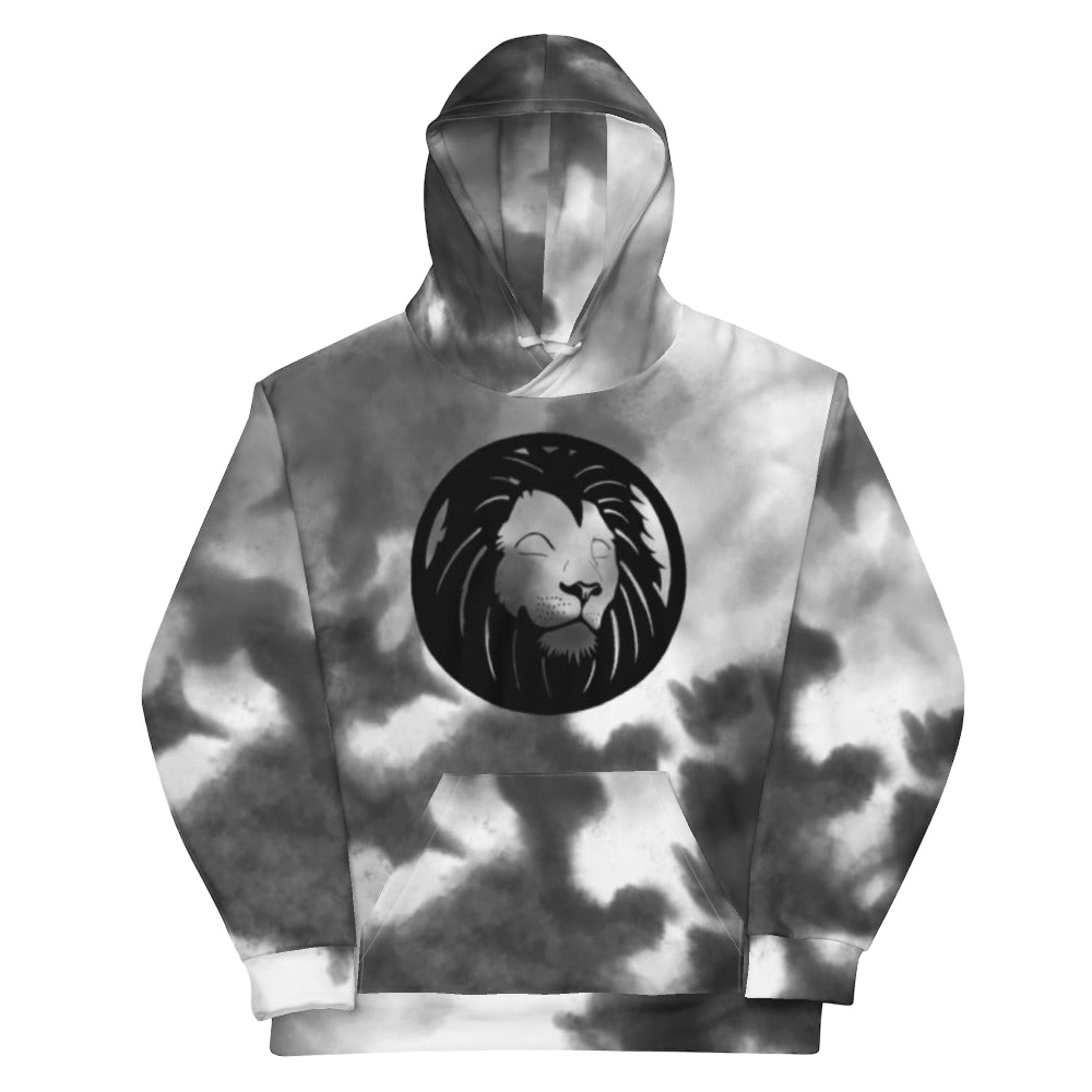 Classic Lion Black Water Color Hoodie - BlvckLionExpress