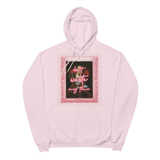 Don’t Waste My Time Hoodie - BlvckLionExpress