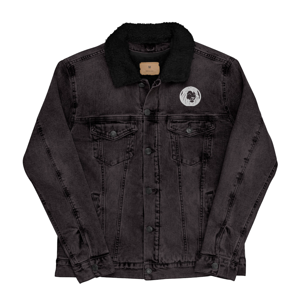 Classic Lion Denim Sherpa Jacket