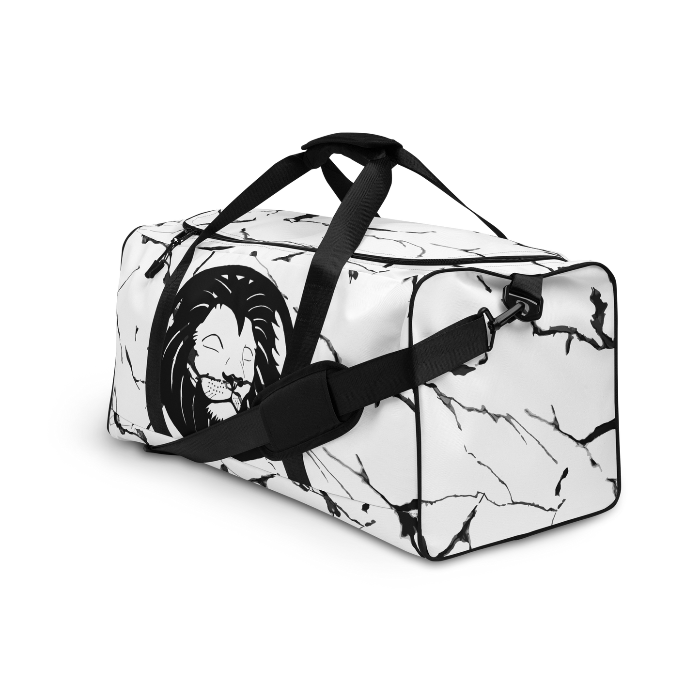Marble Duffle Bag - BlvckLionExpress