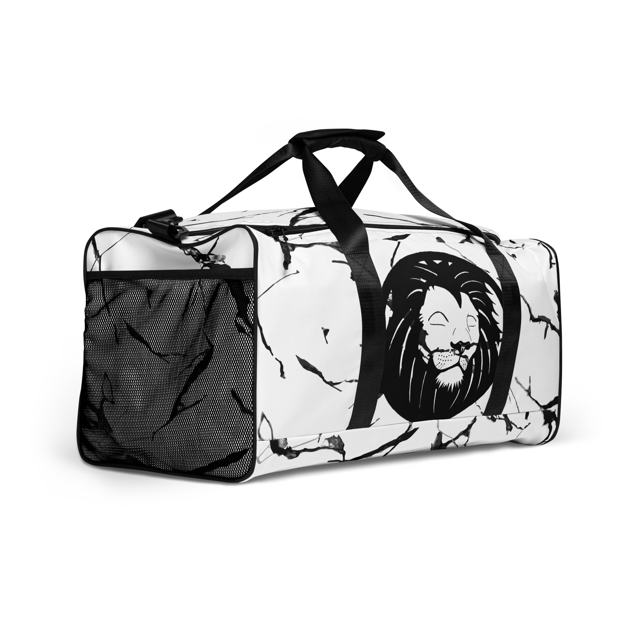 Marble Duffle Bag - BlvckLionExpress