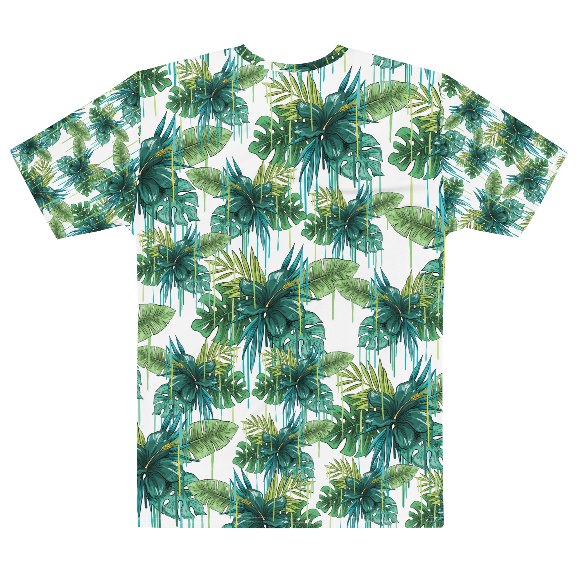 Green Floral T-shirt - BlvckLionExpress