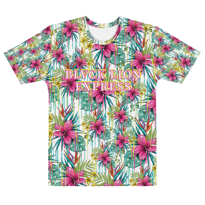 Pink Floral T-shirt - BlvckLionExpress