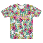 Load image into Gallery viewer, Pink Floral T-shirt - BlvckLionExpress
