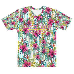 Pink Floral T-shirt - BlvckLionExpress