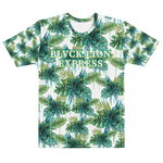 Load image into Gallery viewer, Green Floral T-shirt - BlvckLionExpress
