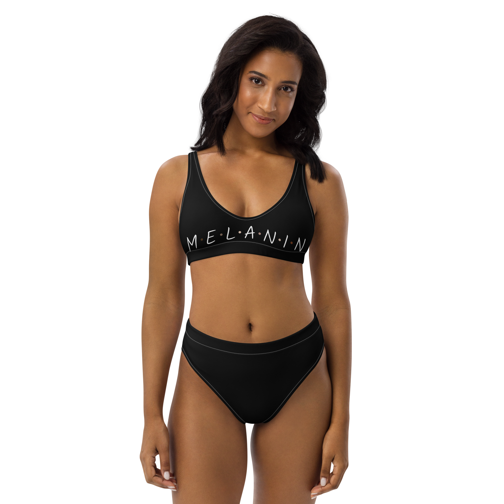 Melanin High-Waisted Bikini - BlvckLionExpress