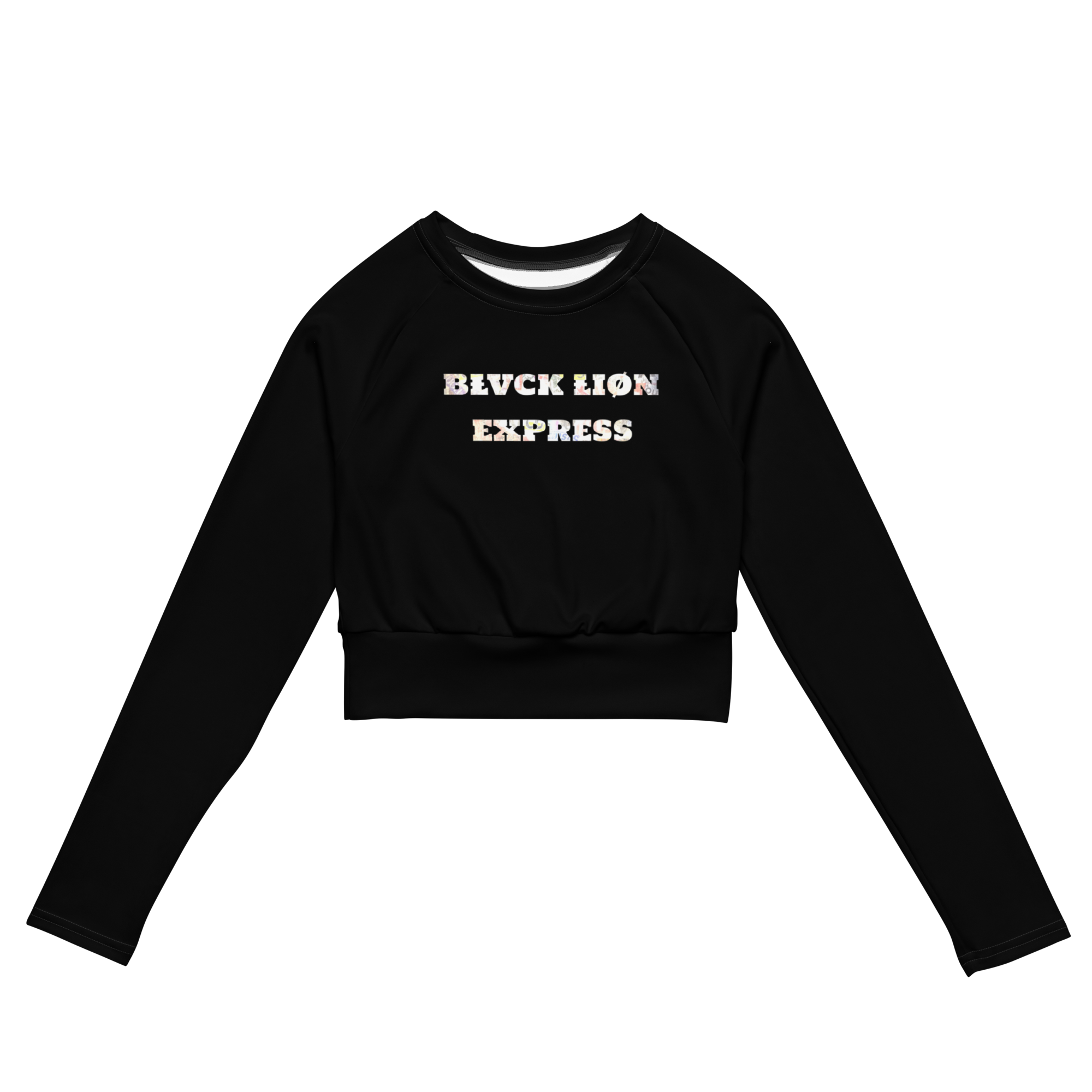 Signature Long-Sleeve Crop Top