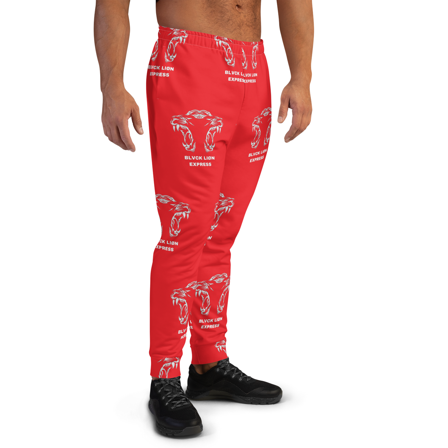 Red Tribal SweatPants - BlvckLionExpress