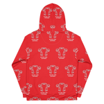 Load image into Gallery viewer, Red Tribal Hoodie - BlvckLionExpress
