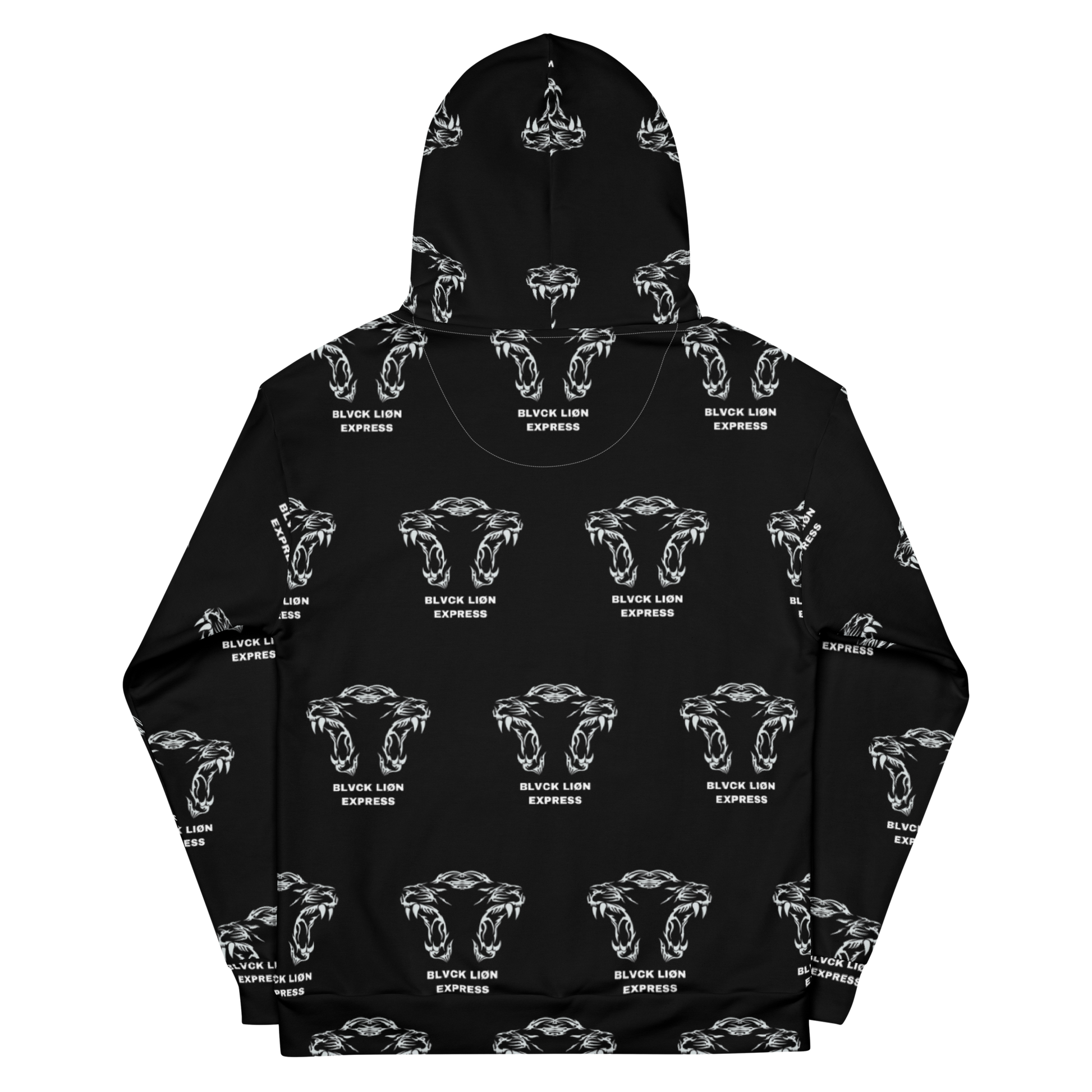 Black Tribal Hoodie - BlvckLionExpress