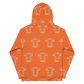 Orange Tribal Hoodie - BlvckLionExpress