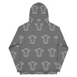 Load image into Gallery viewer, Grey Tribal Hoodie - BlvckLionExpress
