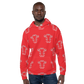 Red Tribal Hoodie - BlvckLionExpress