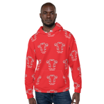 Load image into Gallery viewer, Red Tribal Hoodie - BlvckLionExpress
