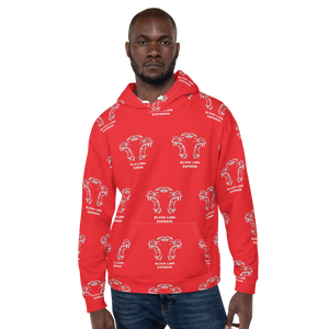 Red Tribal Hoodie - BlvckLionExpress