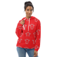 Red Tribal Hoodie - BlvckLionExpress