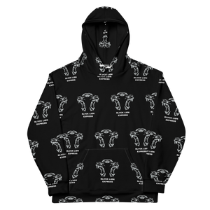 Black Tribal Hoodie - BlvckLionExpress