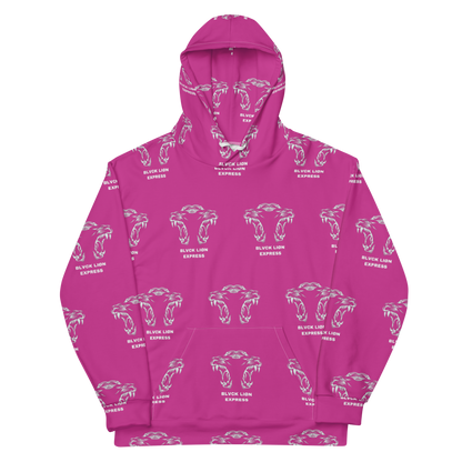 Pink Tribal Hoodie - BlvckLionExpress