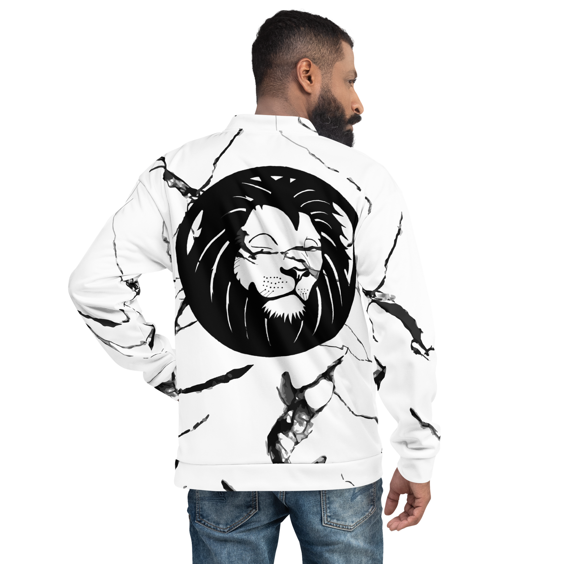 Marble Bomber Jacket - BlvckLionExpress