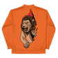 Orange Lion Paw Bomber Jacket - BlvckLionExpress