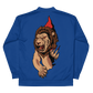 Blue Lion Paw Bomber Jacket - BlvckLionExpress