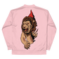 Pink Lion Paw Bomber Jacket - BlvckLionExpress