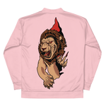 Load image into Gallery viewer, Pink Lion Paw Bomber Jacket - BlvckLionExpress
