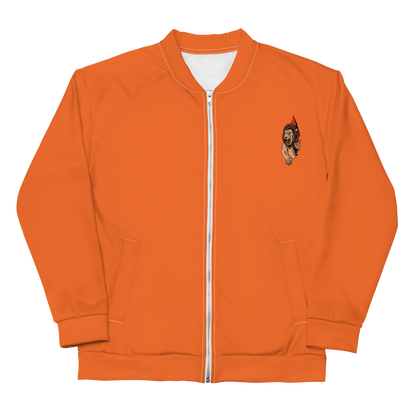 Orange Lion Paw Bomber Jacket - BlvckLionExpress