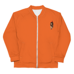 Load image into Gallery viewer, Orange Lion Paw Bomber Jacket - BlvckLionExpress
