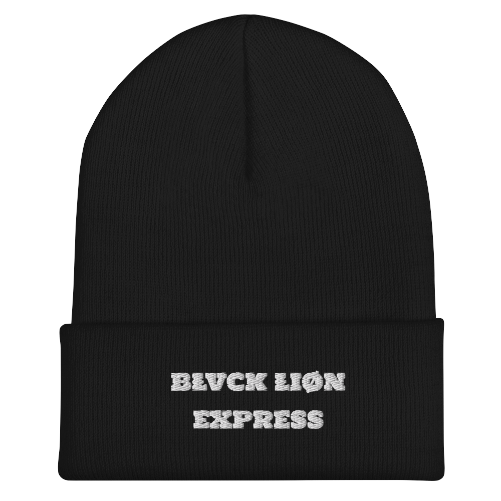 Cuffed Beanie - BlvckLionExpress