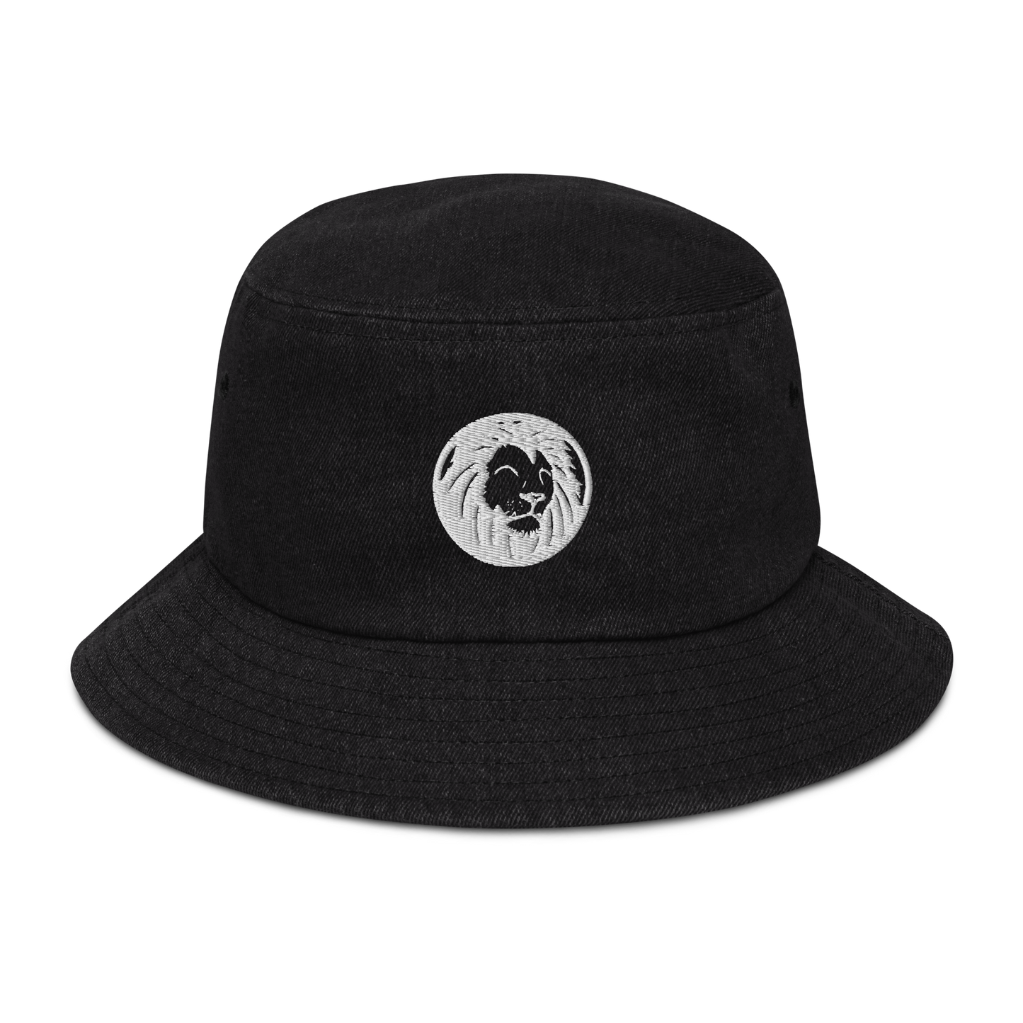 Classic Lion Denim Bucket Hat